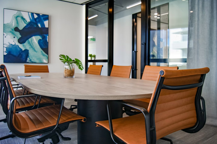 Conference room table | Commercial Insurance
